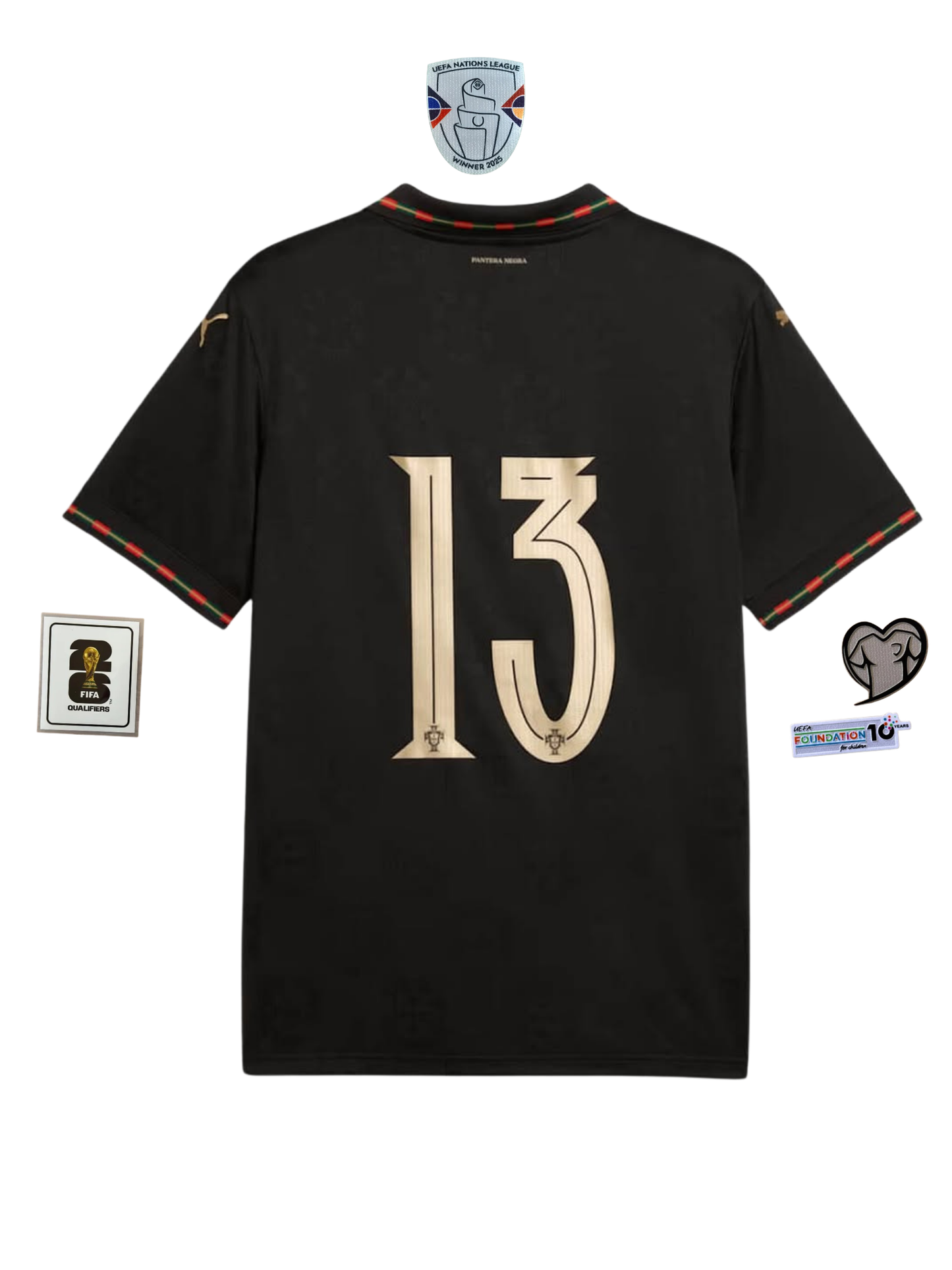 Portugal World Cup Pantera Negra Special Edition 2026 Player Jersey