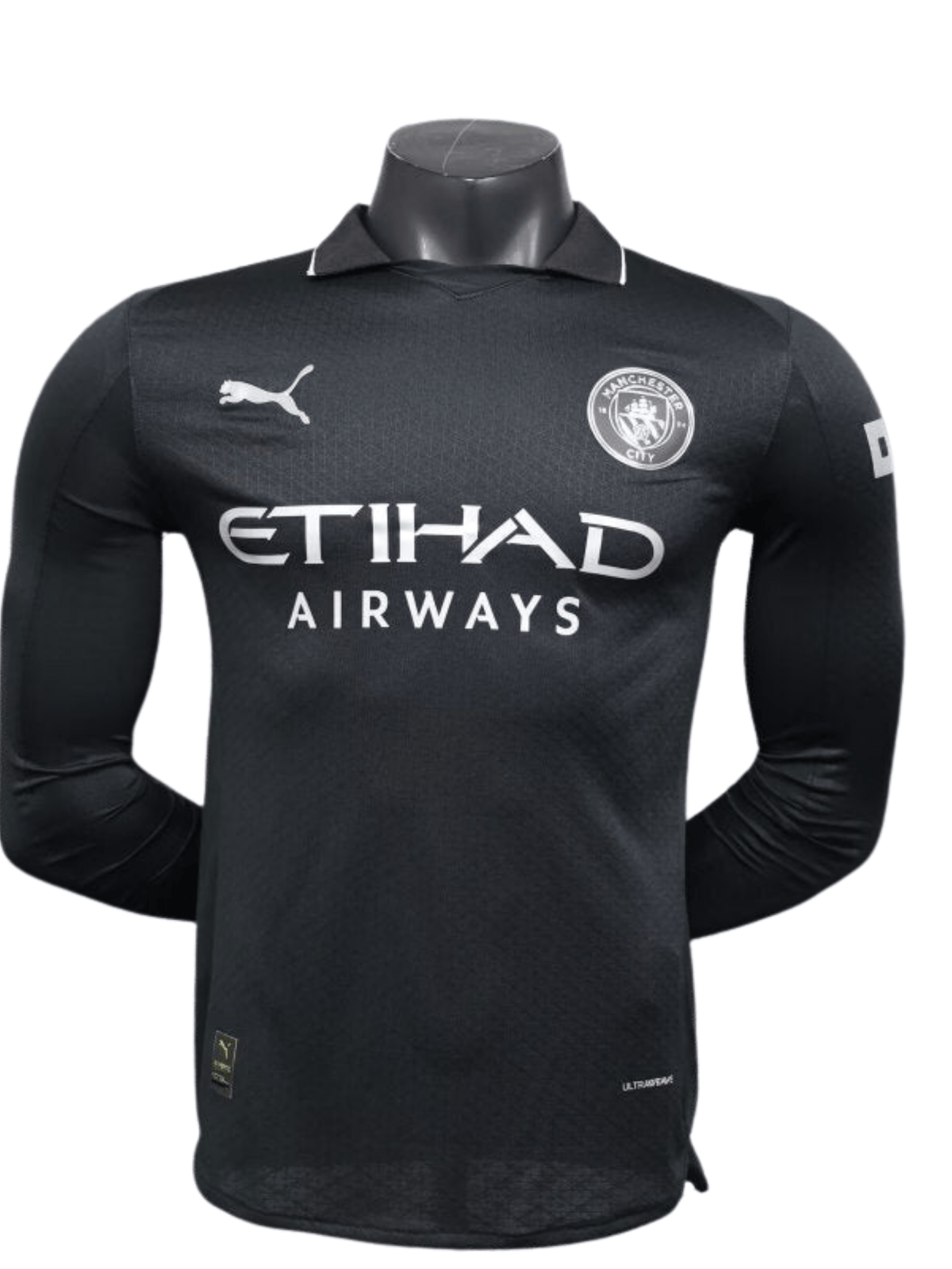 Manchester City Player Away Jersey 2025/26 Long Sleeve