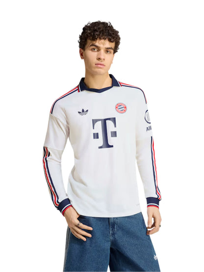 Bayern München Away 26/27 Men's Long Sleeve Player Jersey