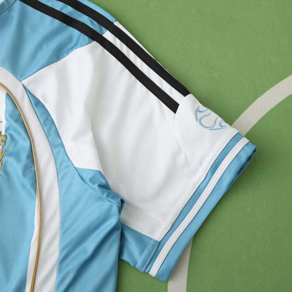 Lionel Messi Argentina 2006 World Cup Retro Soccer Jersey Maillot Trikot Maglia