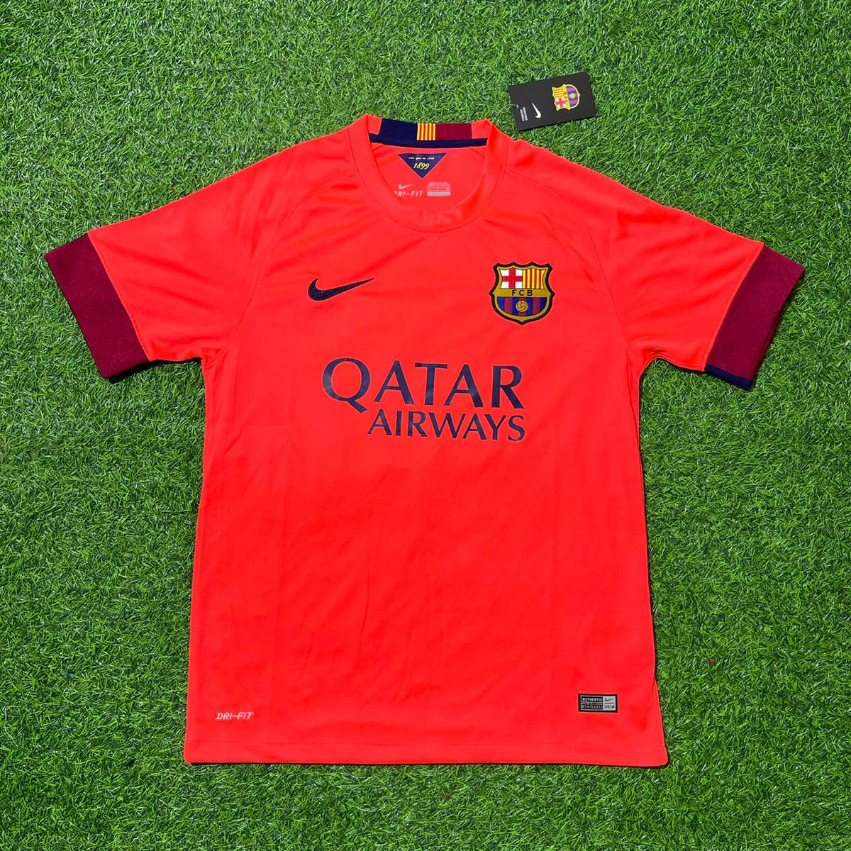 Lionel Messi 10- Barcelona 2014 Kit Season Retro Trikot Maillot Jersey