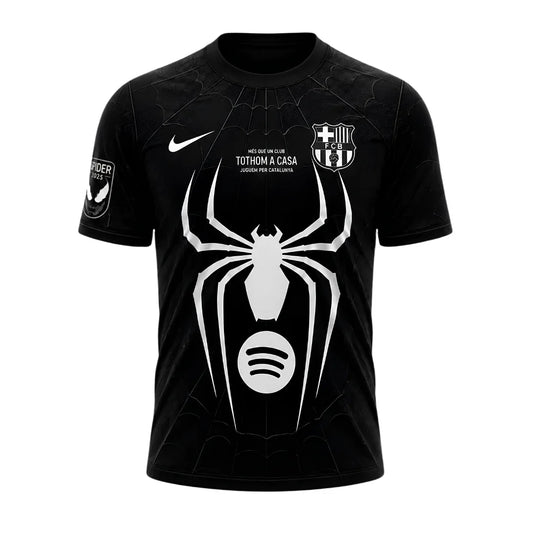 Barcelona x Spider Man Special Edition Jersey 2026 - Black