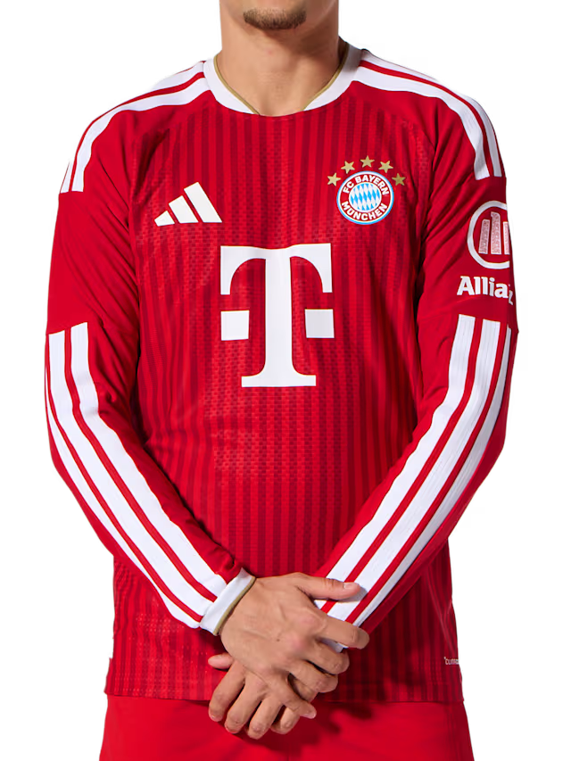 Bayern München Home 26/27 Men's Long Sleeve Player Jersey