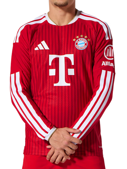 Bayern München Home 26/27 Men's Long Sleeve Player Jersey