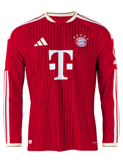 Bayern München Home 26/27 Men's Long Sleeve Player Jersey