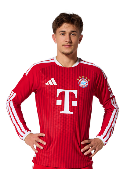Bayern München Home 26/27 Men's Long Sleeve Player Jersey