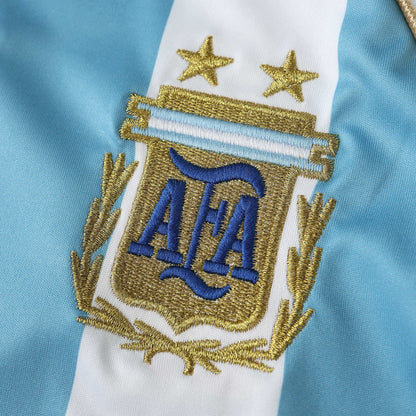 Lionel Messi Argentina 2006 World Cup Kids Retro Football Jersey