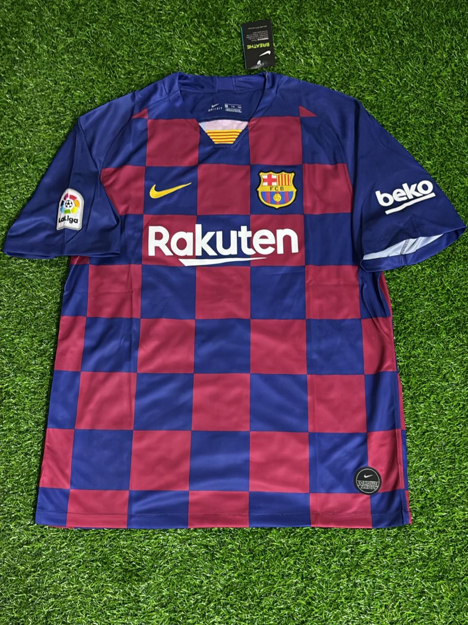 Lionel Messi – Barcelona 2019/20 Home Retro Jersey Trikot Maillot Soccer Shirt