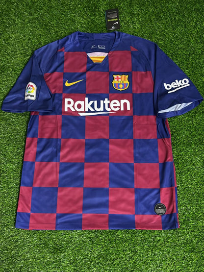 Lionel Messi – Barcelona 2019/20 Home Retro Jersey Trikot Maillot Soccer Shirt