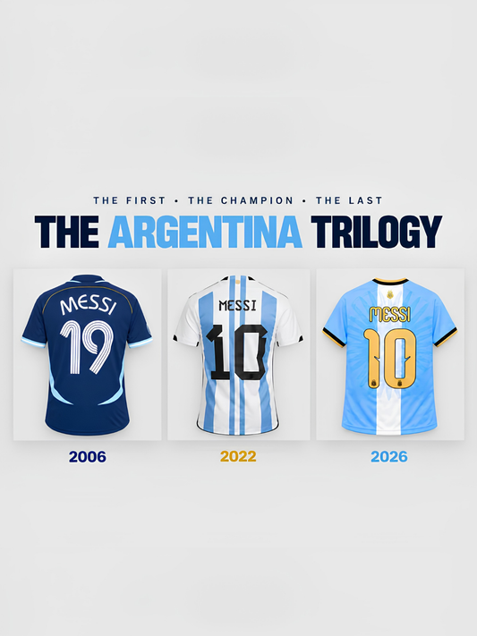 Combo Messi Argentina Legacy Trilogy – Special Edition Fan Shirt