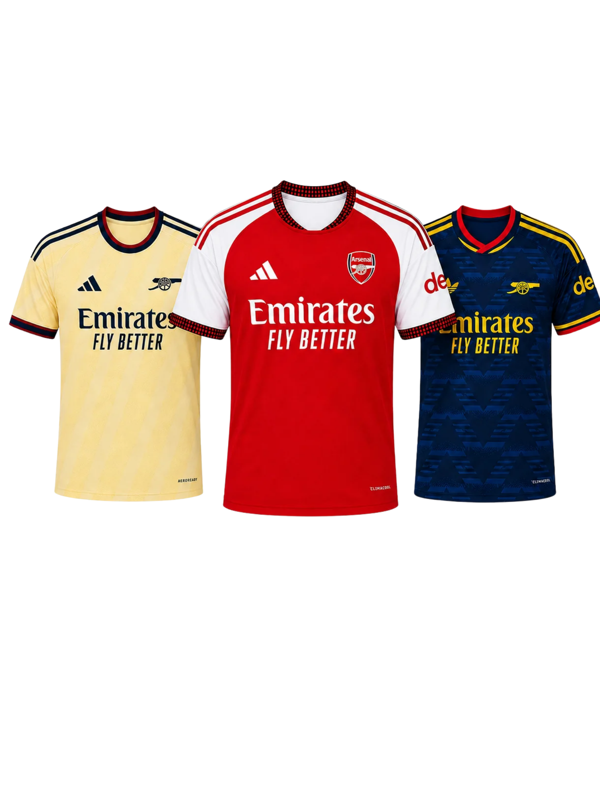 Kit Arsenal Home, Away and Third 2026/27