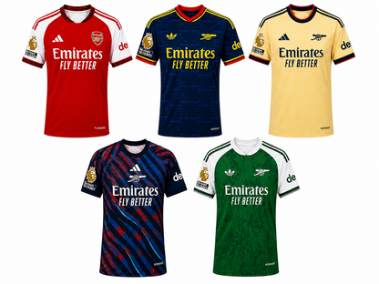 Kit Arsenal Home, Away, Third, Pre-Matching and Special Jersey 2026/27