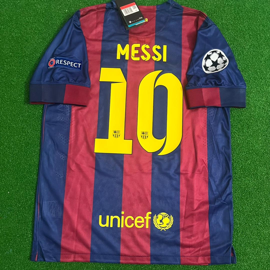 Lionel Messi Barcelona 2015 Final Berlin Champions League Jersey Trikot