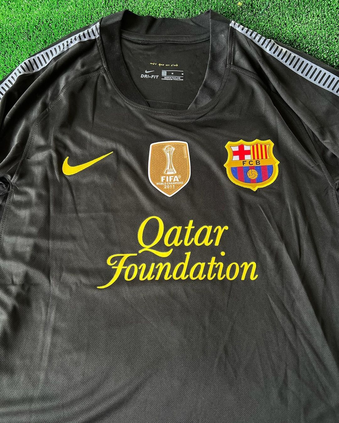 Lionel Messi Black Barcelona 2011/12 Retro Kit Shirt Jersey Trikot Maglia