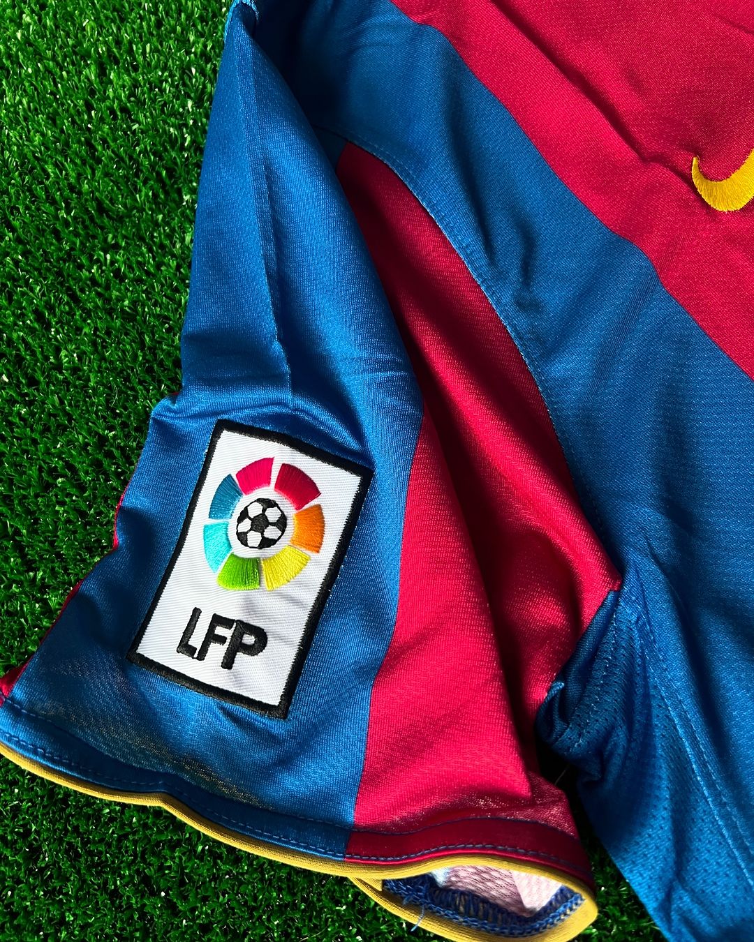Lionel Messi Barcelona 2007 2008 Retro Jersey Maillot Trikot Maglia