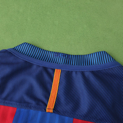 Lionel Messi Barcelona 2016–2017 Home Retro Football Jersey Kit