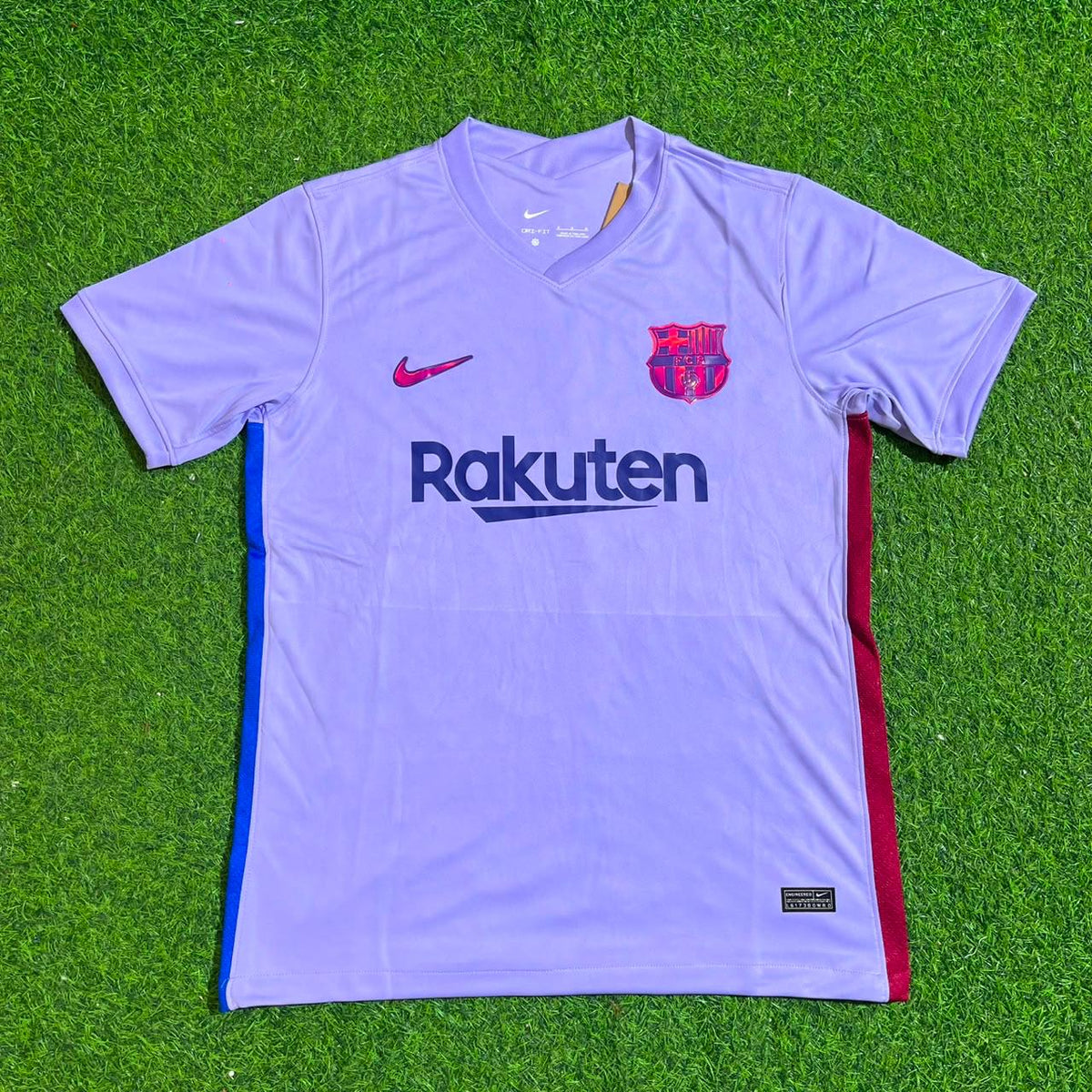Lionel Messi #10 Barcelona 2021-22 Season Retro Jersey Trikot Soccer Shirt