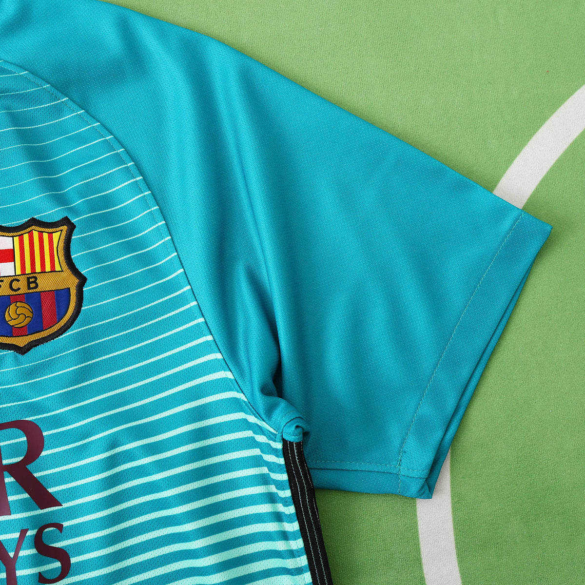 Lionel Messi #10 – Barcelona 2016/17 Away Retro Jersey Trikot Maillot Soccer Shirt