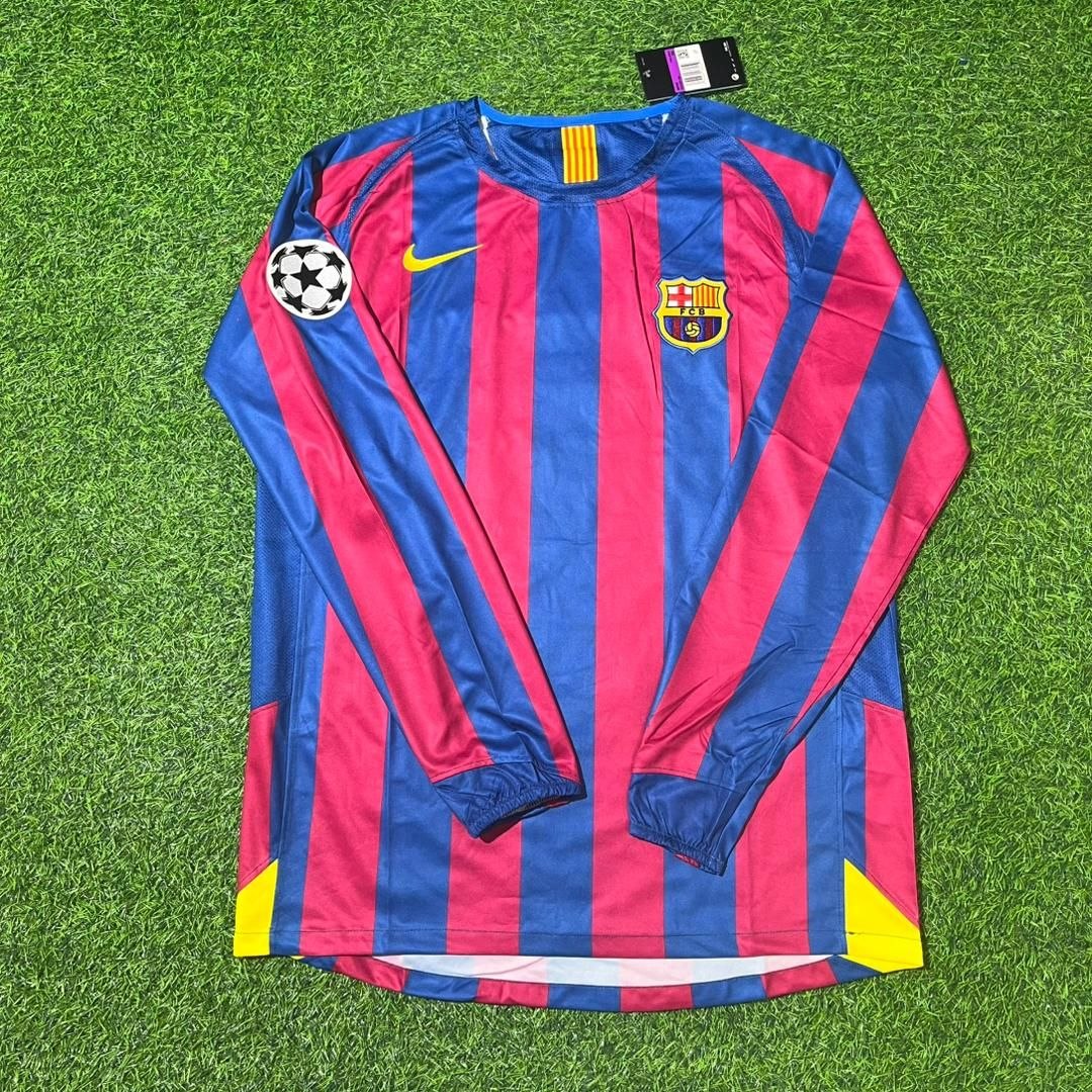 Lionel Messi Barcelona Retro Football Jersey