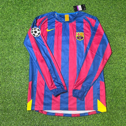 Lionel Messi Barcelona Retro Football Jersey