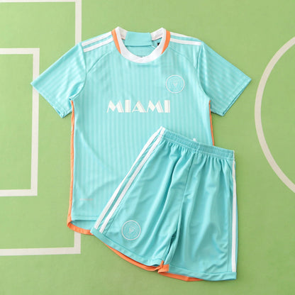 Lionel Messi Blue Kids Kit Kindertrikot Maillot Enfant Kindertrui