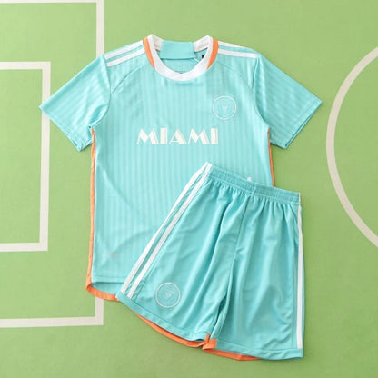Lionel Messi Blue Kids Kit Kindertrikot Maillot Enfant Kindertrui