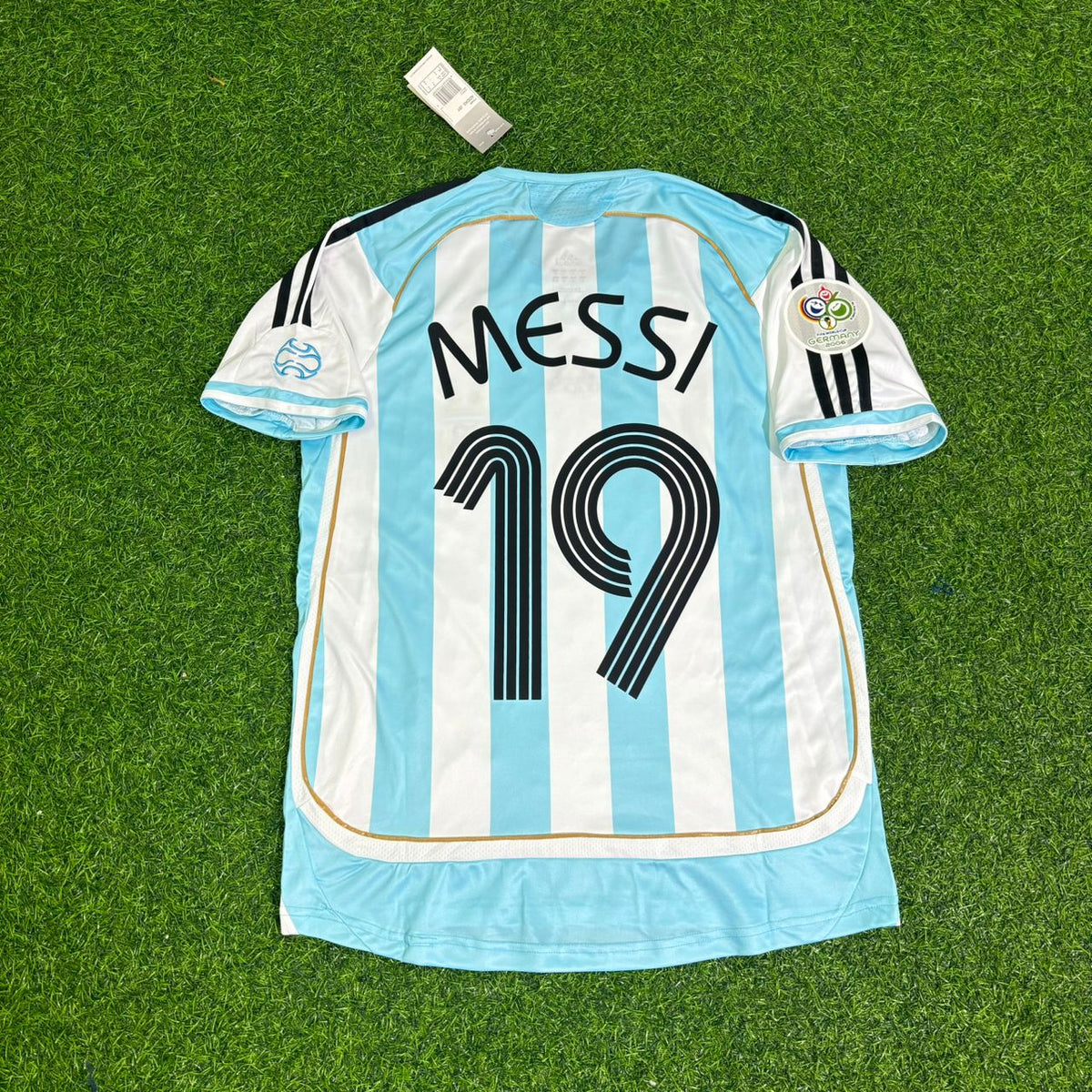 Lionel Messi Argentina 2006 World Cup Kids Retro Football Jersey