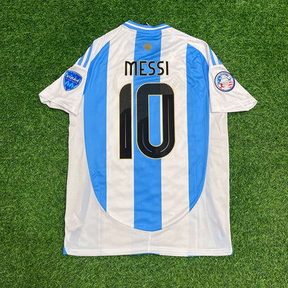 Lionel Messi Argentina Copa America 2024 Home Jersey Maillot Trikot Maglia