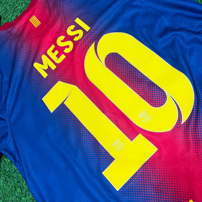 Lionel Messi Barcelona 2012/2013 Retro Home Football Jersey
