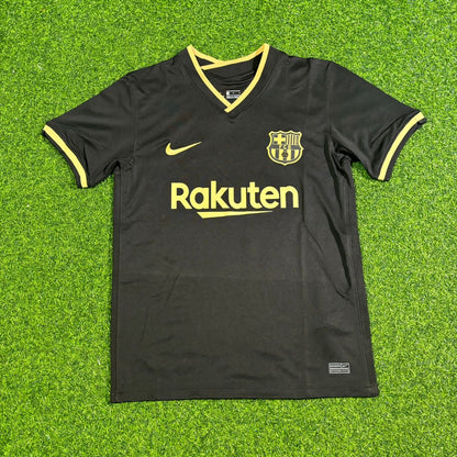Lionel Messi Barcelona 2020-2021 Black Retro Football Jersey