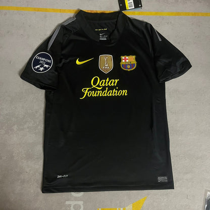 Lionel Messi Black Barcelona 2011/12 Retro Kit Shirt Jersey Trikot Maglia