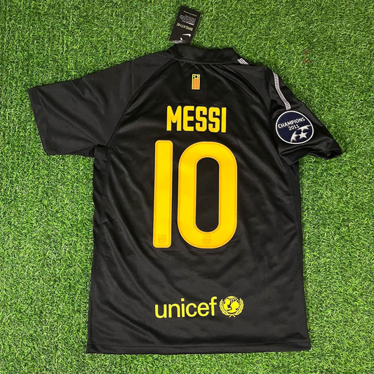 Lionel Messi Black Barcelona 2011/12 Retro Kit Shirt Jersey Trikot Maglia
