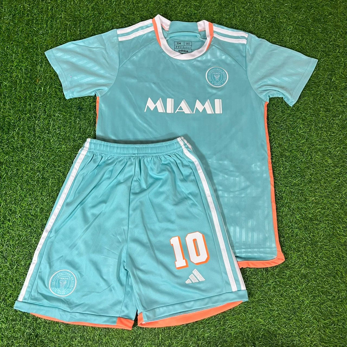Lionel Messi Blue Kids Kit Kindertrikot Maillot Enfant Kindertrui