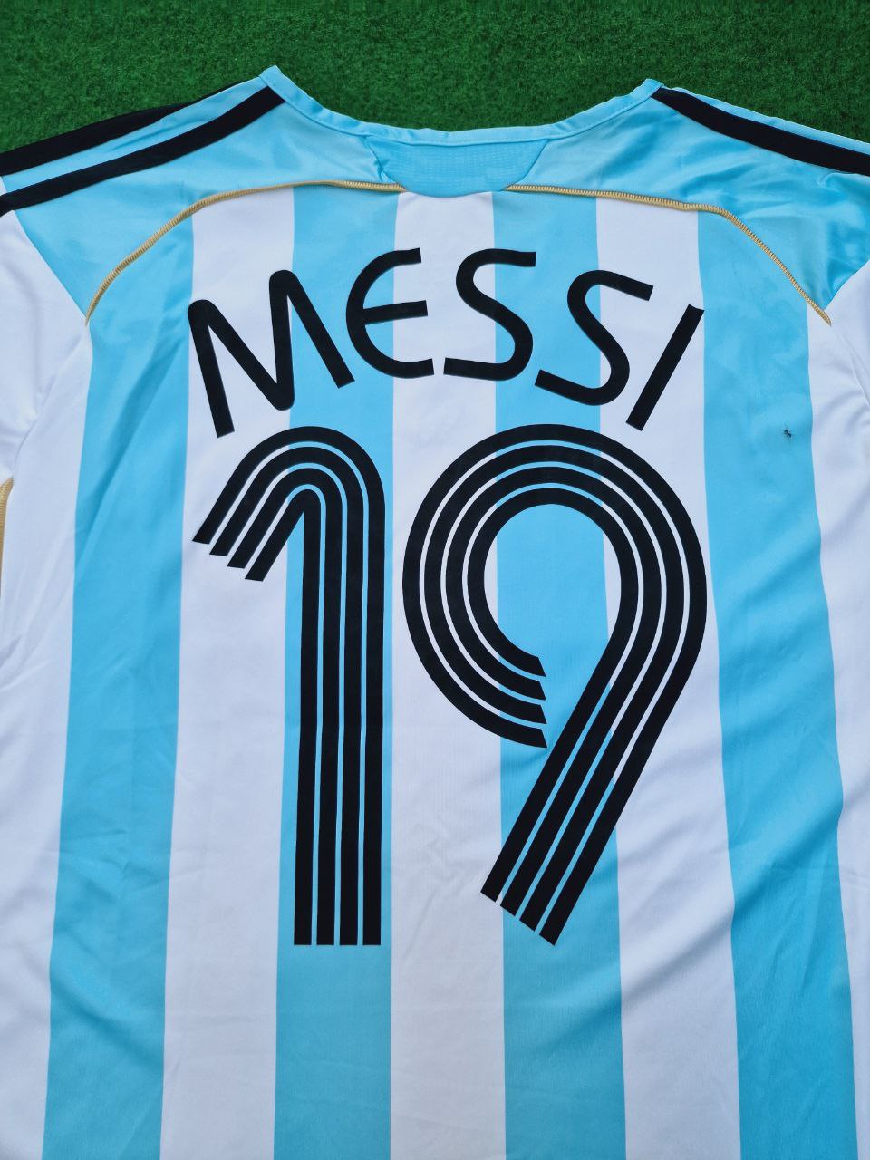 Lionel Messi Argentina 2006 World Cup Retro Soccer Jersey Maillot Trikot Maglia
