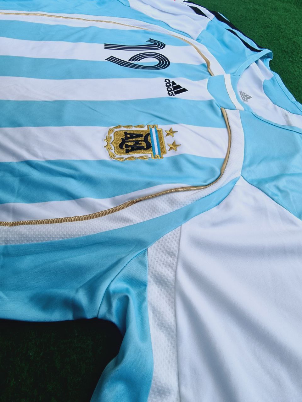Lionel Messi Argentina 2006 World Cup Retro Soccer Jersey Maillot Trikot Maglia